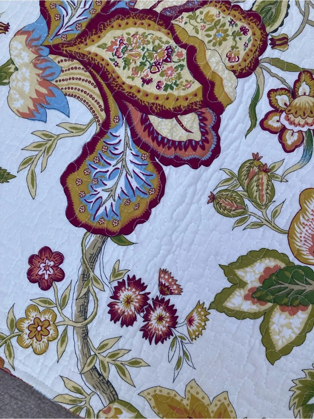Floral Decorative Throw Pillow Cover - Multi Color Bundle of 2